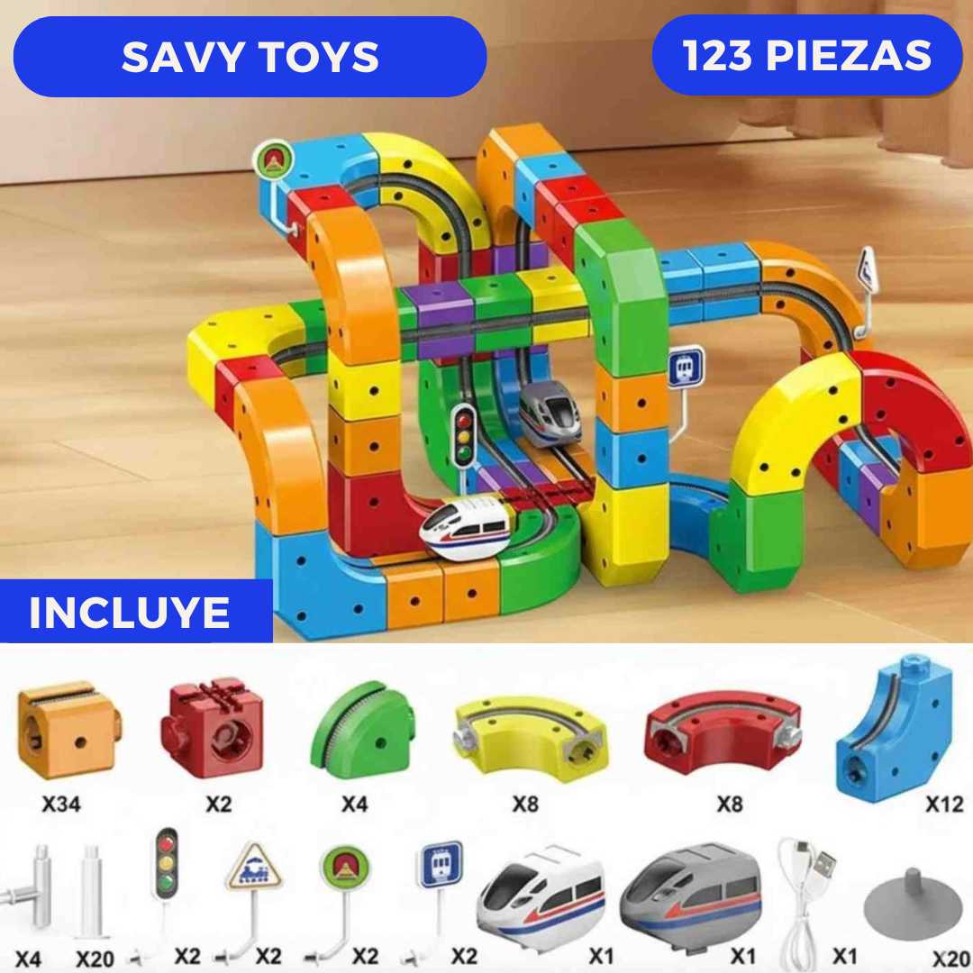 Compra 1 LLeva2 SavyToys 123 piezas c/u